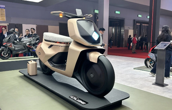 TVS Vision iQube Concept Unveiled at Bharat Mobility Expo 2025